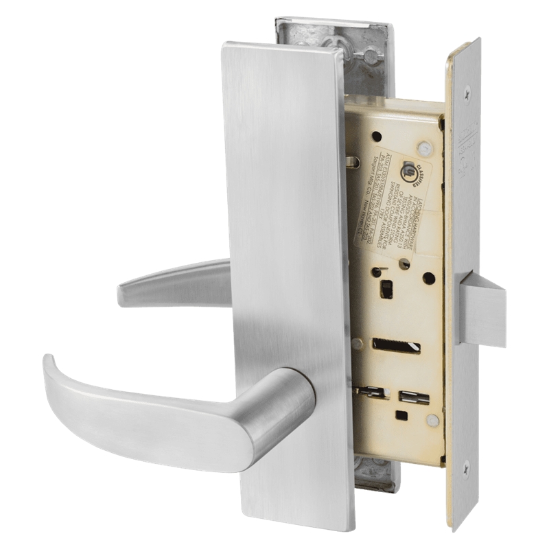LW1P - P Lever with LW1 Escutcheon